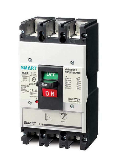 MCCB (Molded Case Circuit Breaker) .
